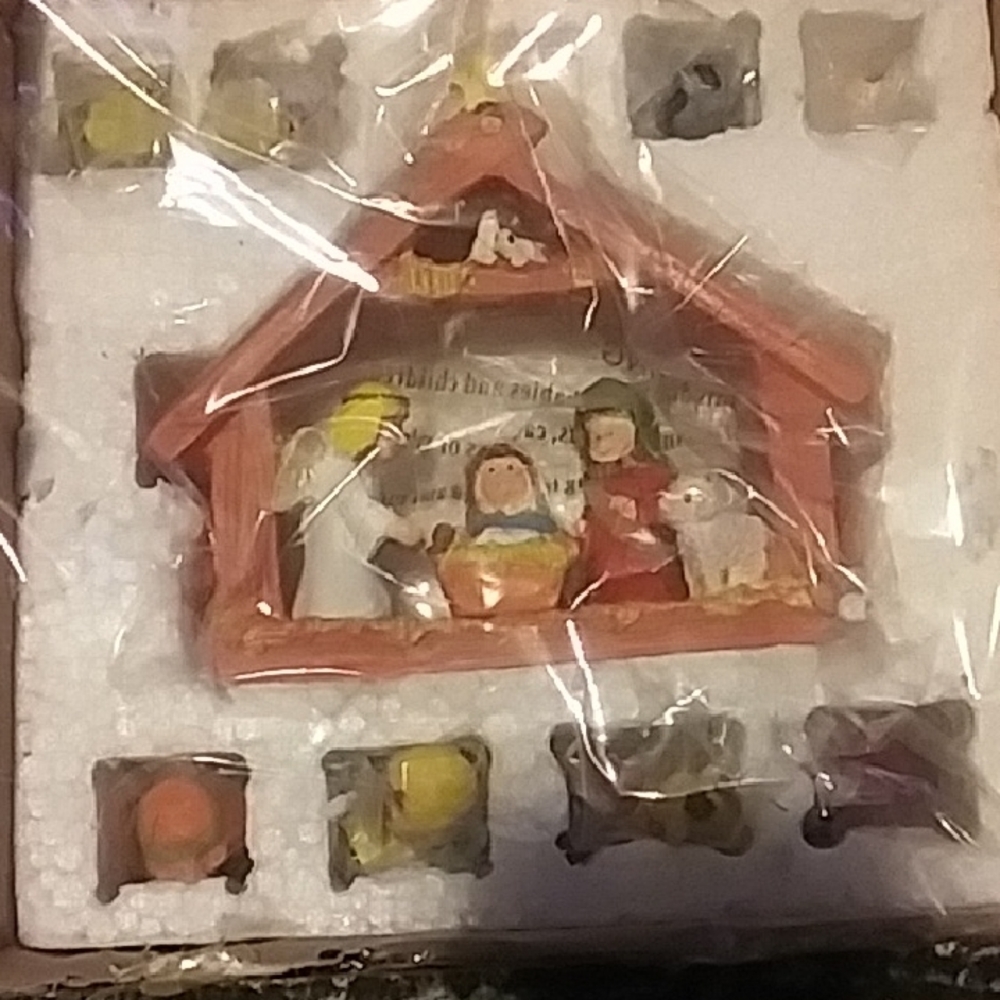 Oriental Trading Mini Nativity Set